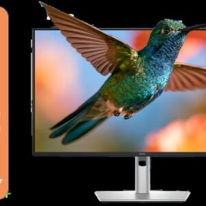 Dell Pro 24 Plus P2425DE USB-C Hub Monitor / 23.8\" QHD (2560 x 1440) 100Hz IPS / 5ms Fast Mode / 90W USB-C Power Delivery / RJ45 Ethernet /