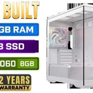 [Pre-Built] AMD RYZEN 5 7500X3D RTX 5060 Gaming PC White