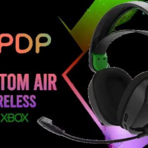 [OPEN BOX] PDP Phantom Air Dual-Mode Wireless Gaming Headset (Xbox) - Black / 50mm Audio Drivers / 35-Hour Battery Life / Noise-Cancelling Microphone