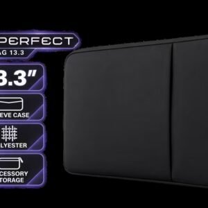 UPERFECT UBag 13.3\" Portable Sleeve Case / Polyester Vertical Sleeve Case Monitor Laptop / Premium Quality Zipper Stress-Tested Security / Mobile