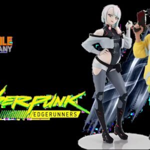 [Bundle] Cyberpunk Edgerunners - POP UP Parade David + Lucy / Non-Adjustable Figurines / Sturdy Display Base / Good Smile Company Officially Licensed