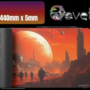 NeonTech IT Red Gaming Mousepad / Size : 880mm x 440mm x 5mm / Red