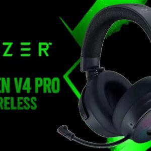 Razer Kraken V4 Pro - Wireless Gaming Headset with Control Hub - Sensa HD Prisoners (OLED Control Hub, TriForce 40mm Drives, HyperSpeed & Bluetooth,