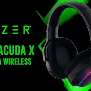 Razer Barracuda X Chroma Wireless Gaming Headset: 2.4GHz Wireless & Bluetooth - Lightweight - Chroma RGB - 40mm Drivers - Cardioid Mic - 70 Hr