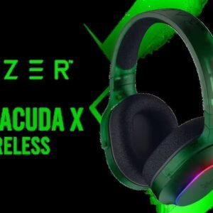 Razer Barracuda X Chroma Wireless Gaming Headset - Phantom Edition / 2.4GHz Wireless & Bluetooth / Lightweight / Chroma RGB / 40mm Drivers / Cardioid