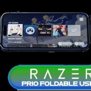 Razer Prio Foldable USB-C Mobile Gaming Controller / Foldable Pocket-Sized Console Controller / Capacitive Drift-Resistant Thumbsticks / USB-C