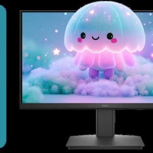Dell 22\" SE2225HM FHD Monitor / FHD (1920x1080) Resolution / 100Hz Refresh Rate / 5ms Response Time / Flicker-Free Viewing / TÜV Eye Comfort