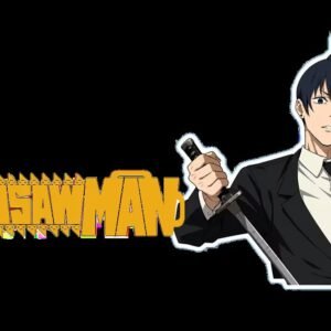 Chainsaw Man: Big Clear Keychain With Stand - Aki Hayakawa / Popular Chainsaw Man Character / SEGA Officially Licensed