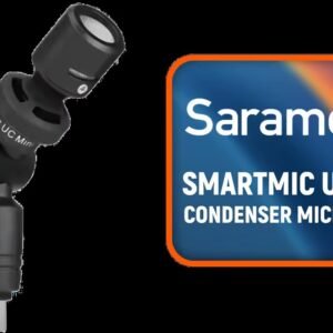 Saramonic USB-C Mic, SmartMic UC Mini Condenser Flexible Microphone Plug&Play Mic Compatible with iPad Pro, Samsung Galaxy, HTC Google, and Other