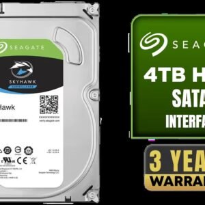 Seagate SkyHawk 4TB SATA 6.0Gb/s 3.5\" Video Hard Drive / 256MB Cache / 5400 RPM Spindle Speed / Up to 180MB/s Data Transfer \n