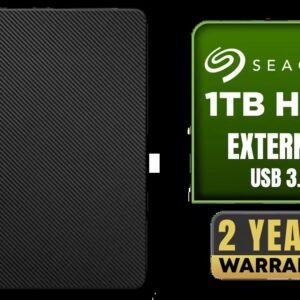 Seagate Expansion Portable External Hard Drive - 1TB / USB 3.0 Fast File Transfers / Plug-And-Play Windows Mac Ready / Drag-And-Drop Instant File