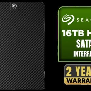 Seagate External Expansion Desktop Drive - 16TB / 3.5 Inch / USB 3.0 / For Mac and Windows