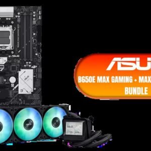 B650E MAX GAMING WIFI + MAX GAMING LC 360 ARGB LCD Bundle / MAX GAMING LC 360 ARGB LCD, PCIe 5.0 x16 Slot, Wi-Fi 6E Tri-Band Connectivit, 3X M.2,
