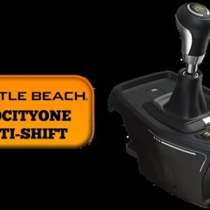 Turtle Beach VelocityOne Multi-Shift / 7-Speed H-Gate Gearbox Plus Reverse / On-the-Fly Sequential Mode Switch / Handbrake Mode / High & Low Range