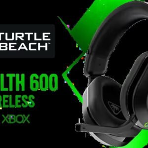 Turtle Beach Stealth 600 Gen 3 Wireless Headset - Black (XB) / 50mm Nanoclear Driver Technology / 2.4GHz Wireless Bluetooth 5.2 / Xbox Series X|S PC