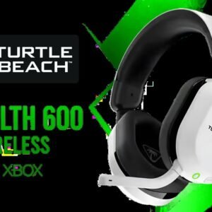 Turtle Beach Stealth 600 Xbox Gen 3 Wireless Headset - White (XB) / 50mm Nanoclear Driver Technology / 2.4GHz Wireless Bluetooth 5.2 / Xbox