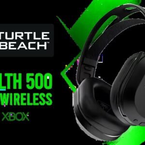 Turtle Beach Stealth 500 Gen 3 Wireless Headset - Black (XB) / 40mm Nanoclear Driver Technology / 2.4GHz Wireless Bluetooth 5.2 / Xbox PlayStation PC