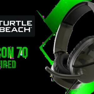 Turtle Beach Recon 70 Multiplatform Gaming Headset - Green Camo / Compatible with Xbox Series X|S, Xbox One, PS5, PS4, Switch, Mobile, & PC /