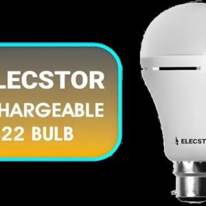 Elecstor Rechargeable B22 Bulb / Colour Temperature: Cool White / Battery Life: 4 hours / TIT-A60-7W-B22CW