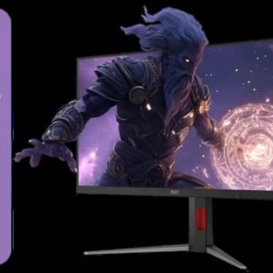 AOC U27G42 27\" 160Hz Ultra-Fast Gaming Monitor, 3840 x 2160 (UHD), 0.5ms, Fast IPS, Adaptive Sync, 3-Sided Frameless Design, Black