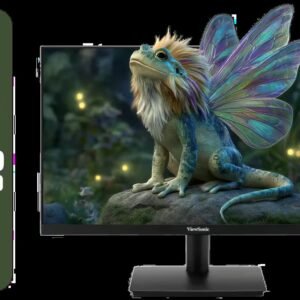 ViewSonic VA220A-H 22″ Full HD Monitor / 22\" FHD (1920x1080) Display / Smooth 120Hz Refresh Rate / 1ms MPRT Response Time / HDMI And VGA