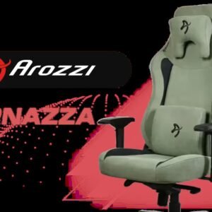 Arozzi Vernazza Supersoft Gaming Chair - Forest / Lumbar Support 4D Armrest / Rocking tilt up to 12° / Backrest tilts up to 165° / Aluminum wheelbase