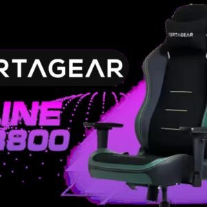 [BLACK/GREEN] Vertagear Racing Series S-Line SL3800 Gaming Chairs / 100KG Weight Limit /  Easy Assembly / Adjustable Seat Height / VG-SL3800SE_MG