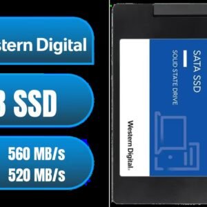 Western Digital Blue SA510 2TB 2.5\" Solid State Drive (SSD) / Superior Performance / Multitasking / WD F.I.T. Lab Certified / WDS200T3B0A