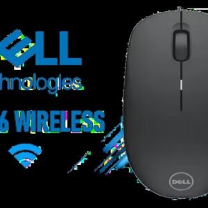 Dell WM126 Wireless Computer Mouse - 570-AALK - Long life battery, with comfortable design - Black