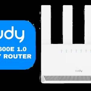 CUDY WR3600E 1.0 Wi-Fi 7 Router / WiFi 7 Dual-Band 3.6Gbps Total Speed / Multi-Link Operation Enhanced Performance / Broadcom 2GHz Quad-Core CPU