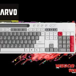 MARVO WS009 Wireless Keyboard and Mouse COMBO / Up to 1600 DPI / 6 Programmable Buttons / polling rate up to 100Hz