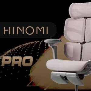 Hinomi X2 Pro Ergonomic Office Chair - Pink / QuadSync 4-Panel Backrest / Dynamic 3D Lumbar Support / 6D Adjustable Armrests / Customizable Seat