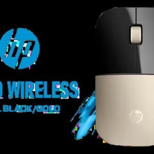 HP Z3700 Dual Black/Gold Mouse, Bluetooth 5.0, USB-A dongle, 2.4 GHz Wireless Connection, Multi-Surface Tracking, Silent clicks, Up to 1600 dpi,