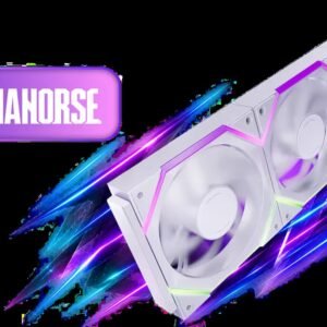 AsiaHorse Nyota Pro 120mm ARGB Case Fan - White / 3-Pack / 800-2000 RPM PWM / 61.5 CFM / Dual-Zone ARGB / Modular Daisy Chain / HDB Bearing