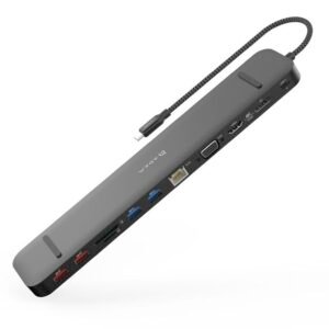 Adam Elements CASA HUB Pro Max USB-C 3.1 Gen 2 & 4K60Hz 13-in-1 Hub - Black
