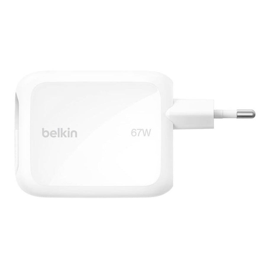 Belkin UltraCharge 67W GaN Type-C Wall Charger - White - Image 5