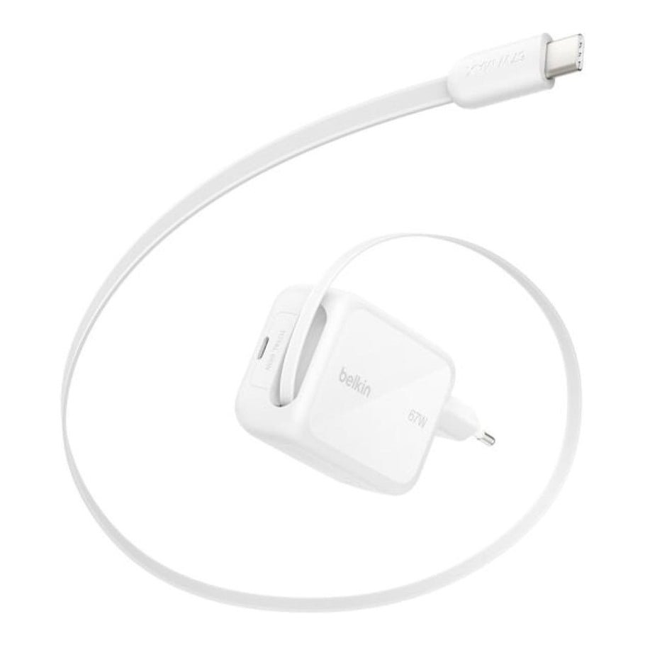 Belkin UltraCharge 67W GaN Type-C Wall Charger - White - Image 2