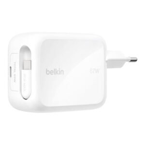 Belkin UltraCharge 67W GaN Type-C Wall Charger - White