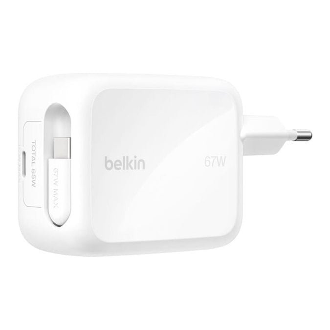Belkin UltraCharge 67W GaN Type-C Wall Charger - White